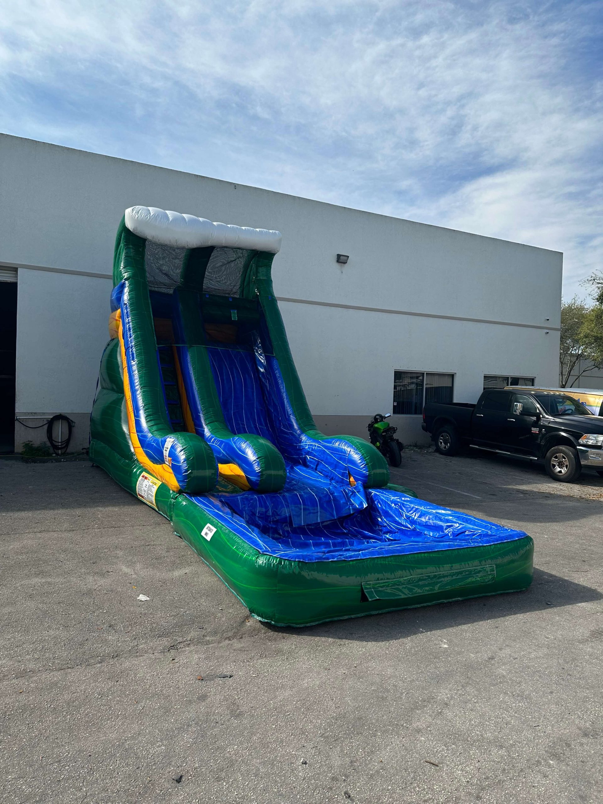 Green Hornet Water Slide 18ft SL