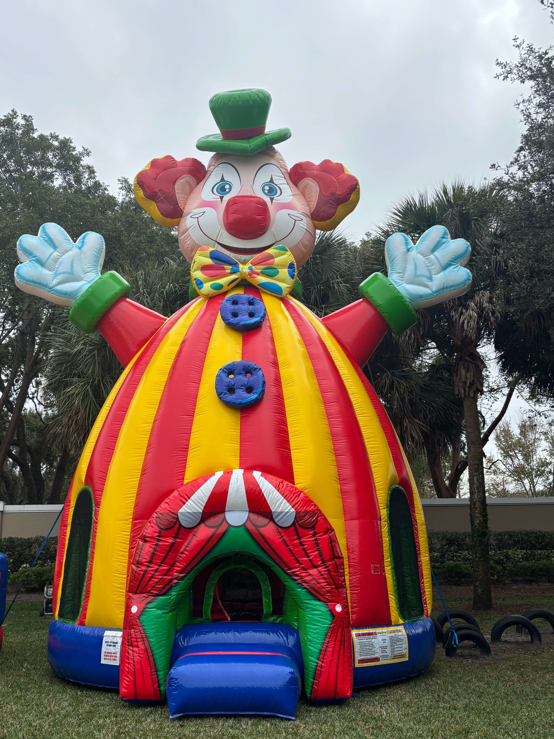 Giant Circus Clown Bounce House