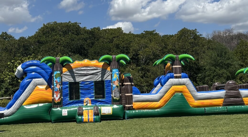 Wet Vs Dry Bounce House Rental Boca Raton