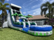 Cascade Crush Water Slide w/ Pool