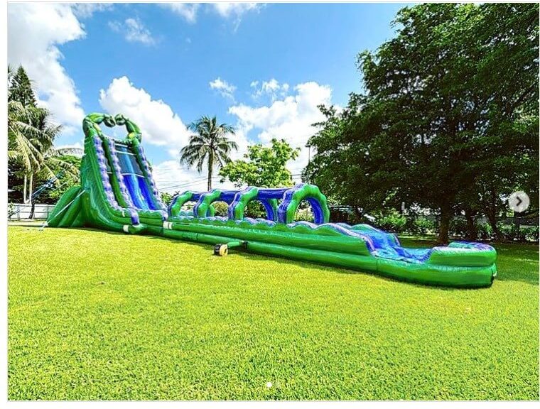 water slide