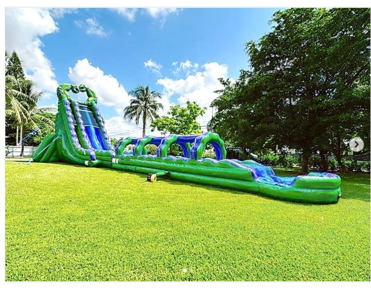 water slide