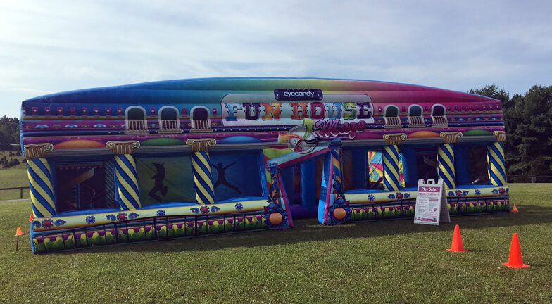 interactive house maze rentals