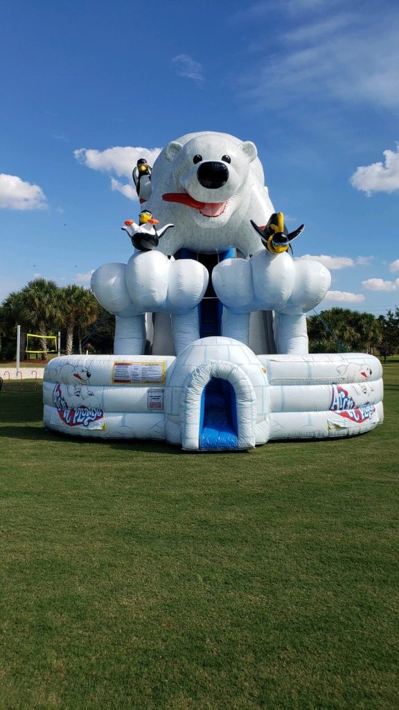 winter themed inflatable rentals