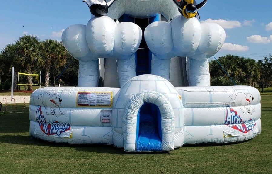 winter themed inflatable rentals