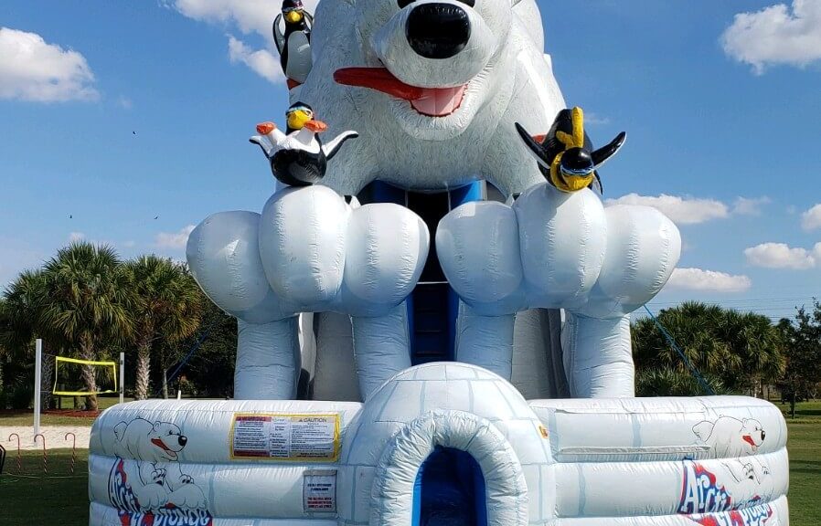 winter themed inflatable rentals