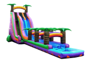 Purple Paradise Plunge Water Slide 30ft DL