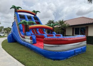 Freedom Falls Water Slide 20ft Dl